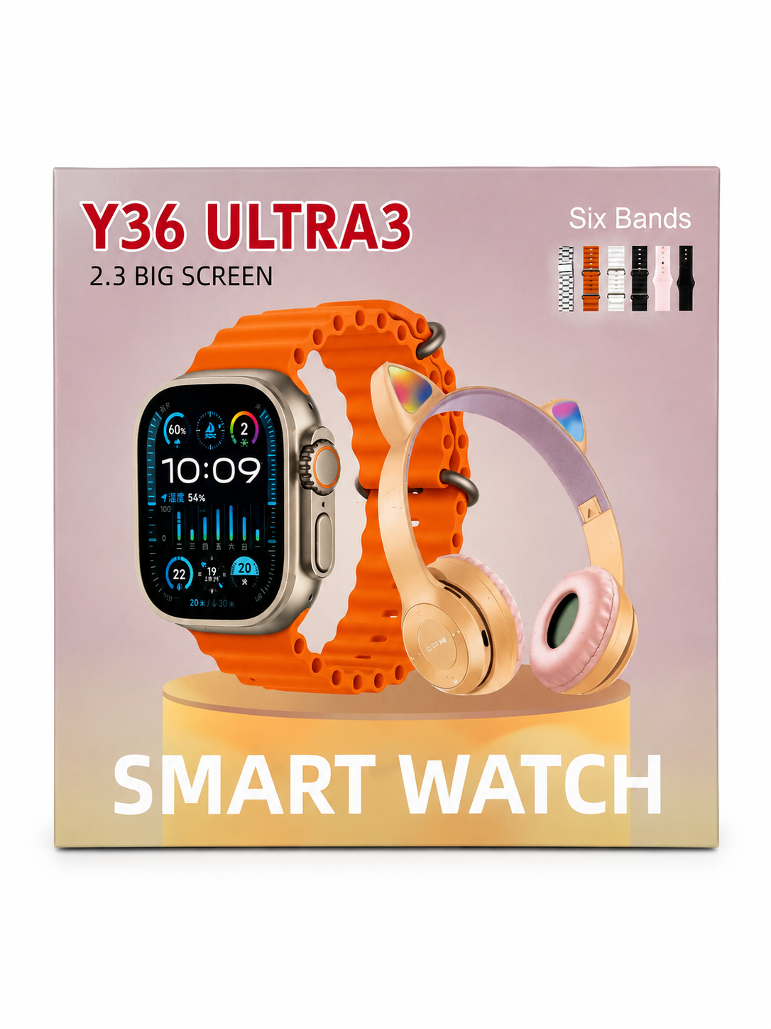 ChatGPT Image 1 juin 2026, 19_59_30 Pack Y36 Ultra3 Smartwatch Casque - Image 1