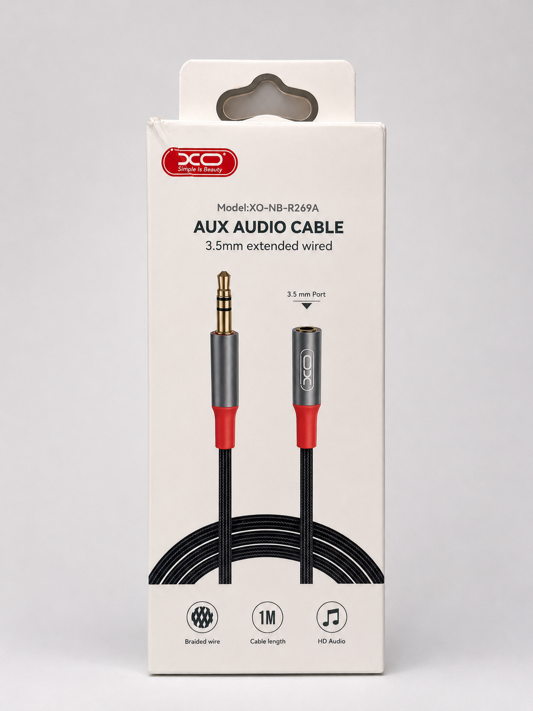ChatGPT Image 2 juin 2026, 15_57_22 Cable Audio Auxiliaire XO NBR269A - Image 1