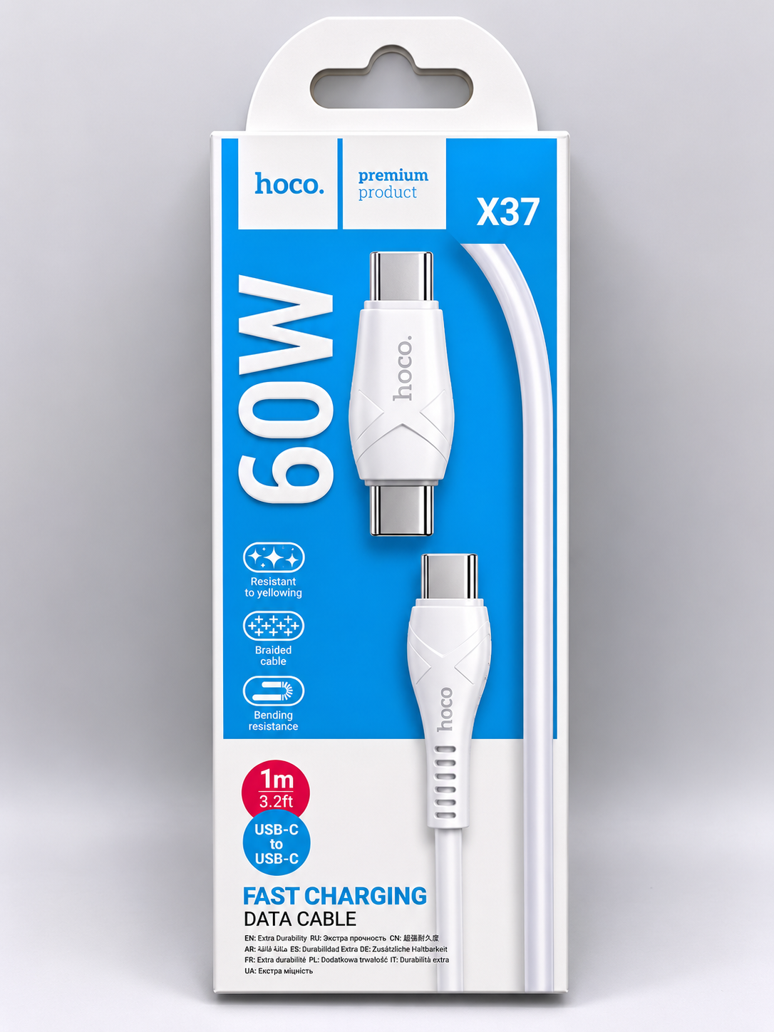 ChatGPT Image 2 juin 2026, 16_14_22 Cable Hoco X37 Type-c - Image 1