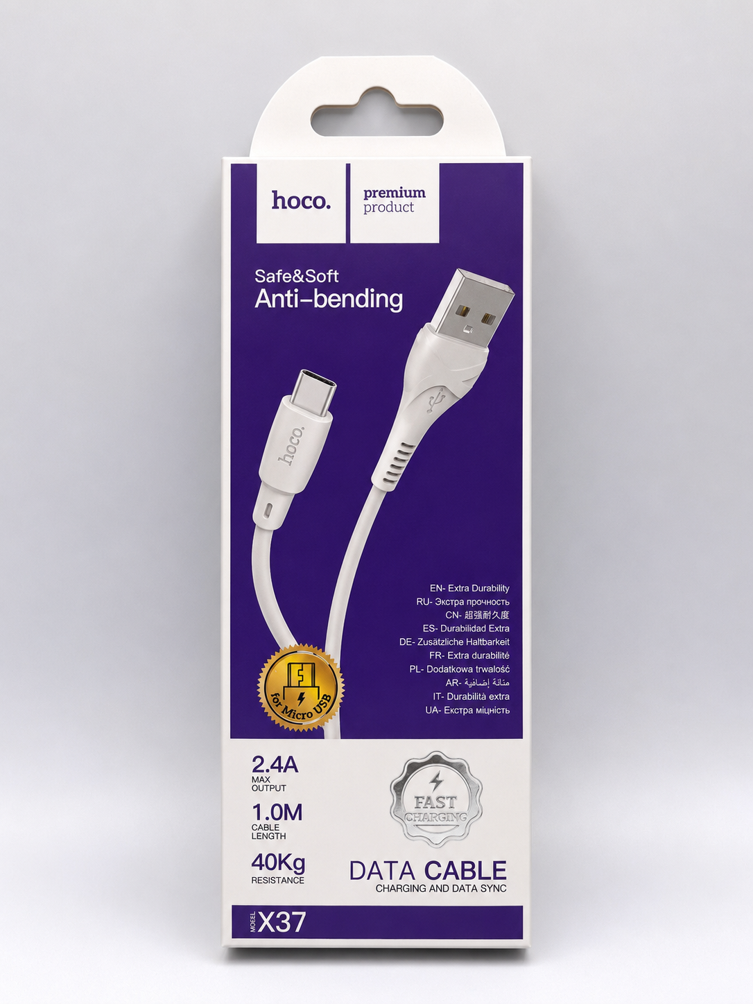 ChatGPT Image 2 juin 2026, 16_31_04 Cable Hoco X37 USB To Luna - Image 1