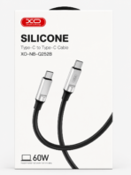 Cable Silicone XO NBQ252B Type-c To Type-c - Image 2