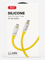 Cable Silicone XO NBQ252B Type-c To Type-c - Image 3