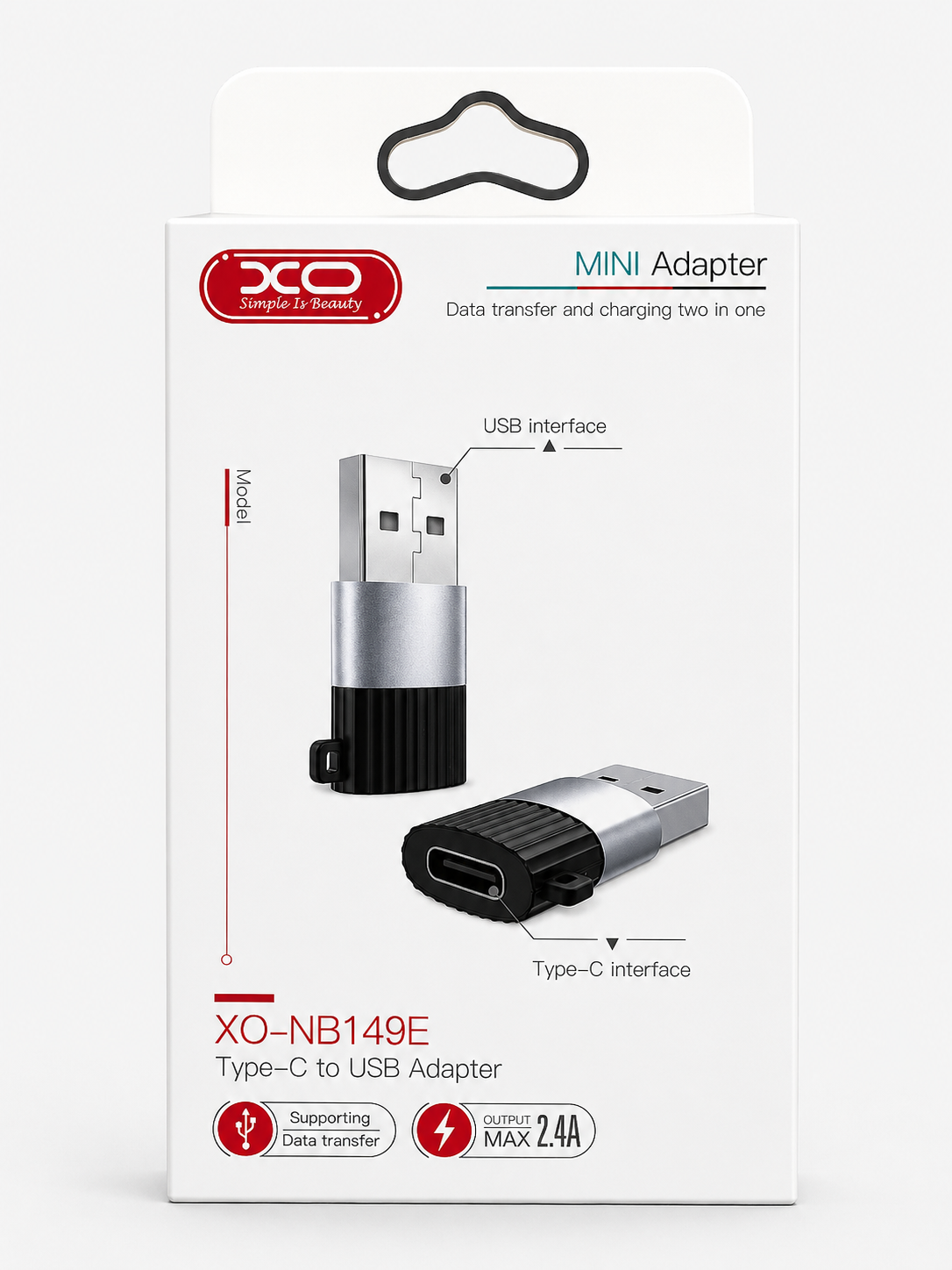 ChatGPT Image 30 mai 2026, 17_45_32 Adaptateur XO NB149 Type-c To USB - Image 1
