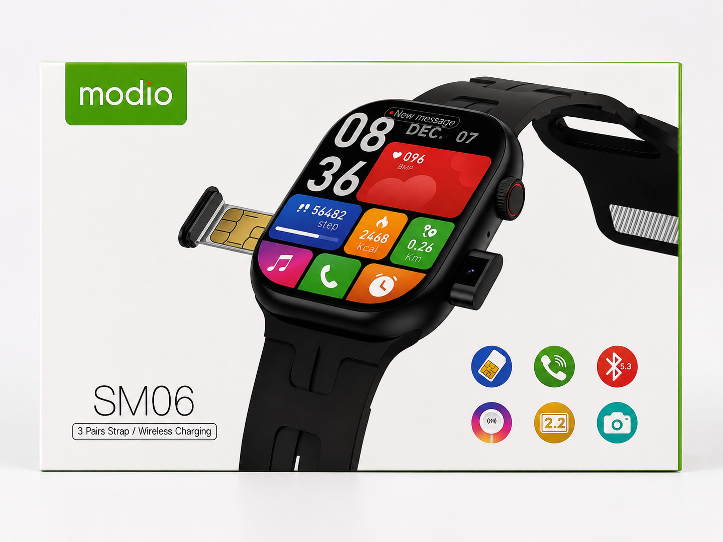 ChatGPT Image May 15, 2026, 01_26_51 AM Smartwatch Modio SM06 - Image 1