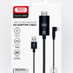 Cable Adaptateur XO GB008 HDMI To Lightning/USB