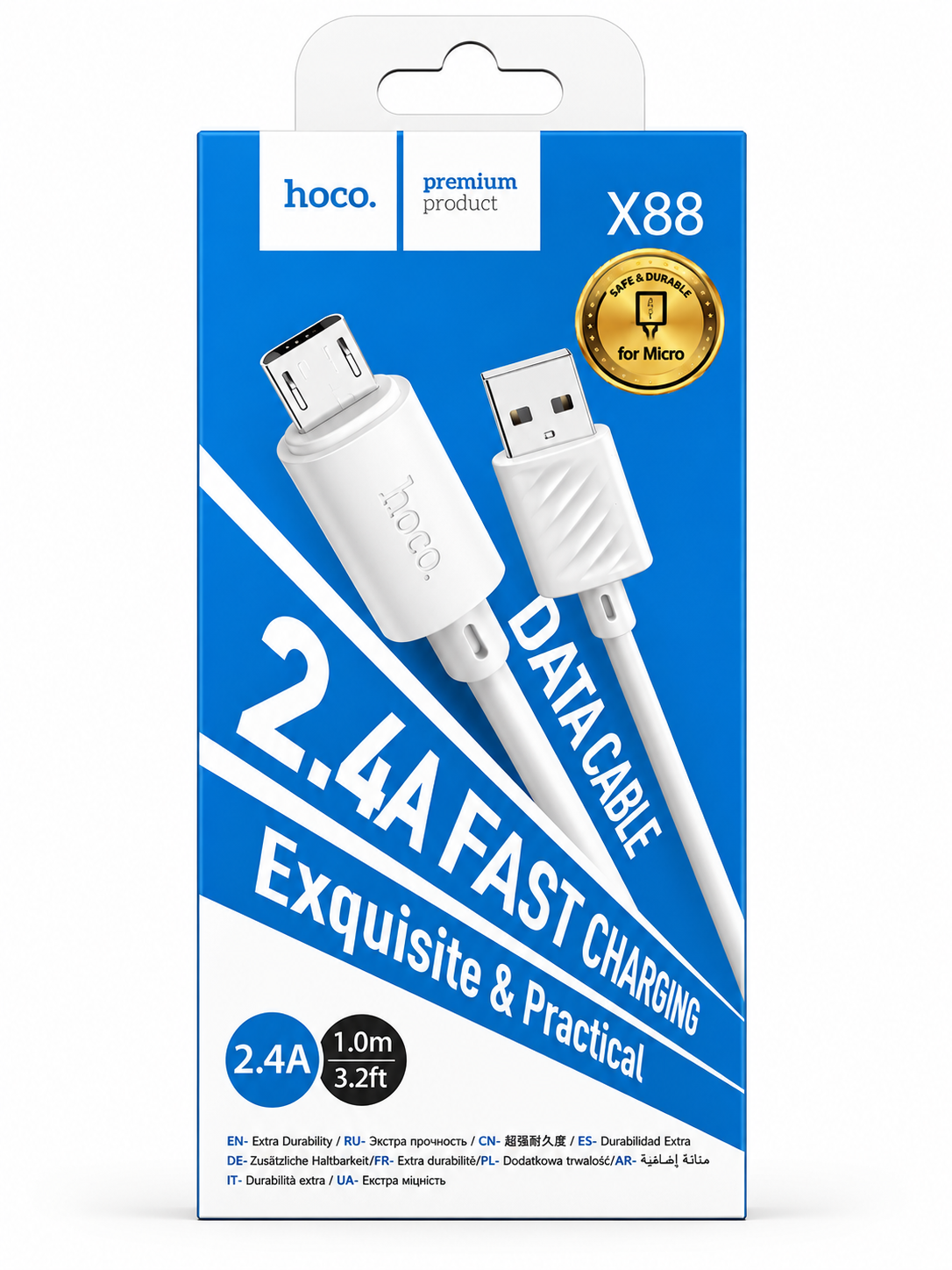 ChatGPT Image 3 juin 2026, 23_23_01 Cable Hoco X88 USB To Luna - Image 1