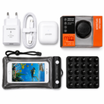 Pack Summer 2026 (Chargeur Samsung 25W + Baffle Mini + Airpods Anker + Pochette Waterproof + Ventouse)