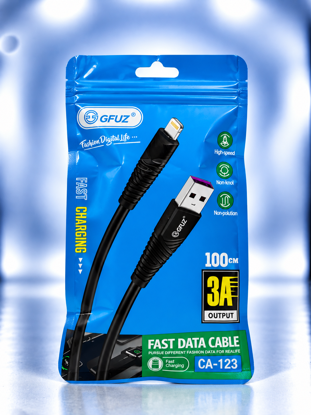 Image ChatGPT 30 sept. 2026, 22_05_14 Cable Gfuz USB to Lightning - Image 1